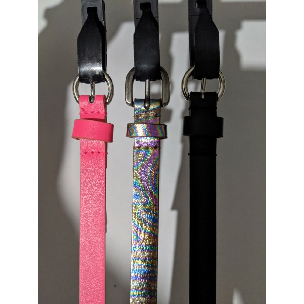 NOBO 3 Thin 1/2" Width Adjustable S-M Belts Accessories 39" Long NEW - Picture 5 of 5